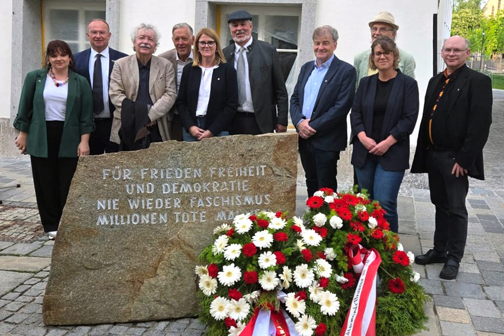 Gedenkfeier Braunau 8. Mai 2026. Foto: Silvia Jujic.